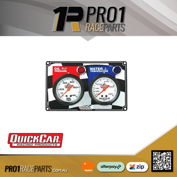 Pro1 QuickCar 2 Gauge Water, Oil Pro1 QuickCar 2 Gauge Water, Oil