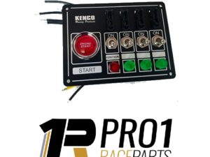 Racing Switch Panel 4s with Lights and Fuse Holders