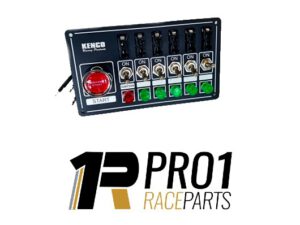 Kenco Switch Starter Panel S6 with Fuse holders and Lights