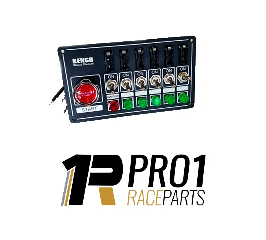 Kenco Switch Starter Panel S6 with Fuse holders and Lights Kenco Switch Starter Panel S6 with Fuse holders and Lights