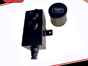 Kenco Catch Can Breather Tank Female Ports Black