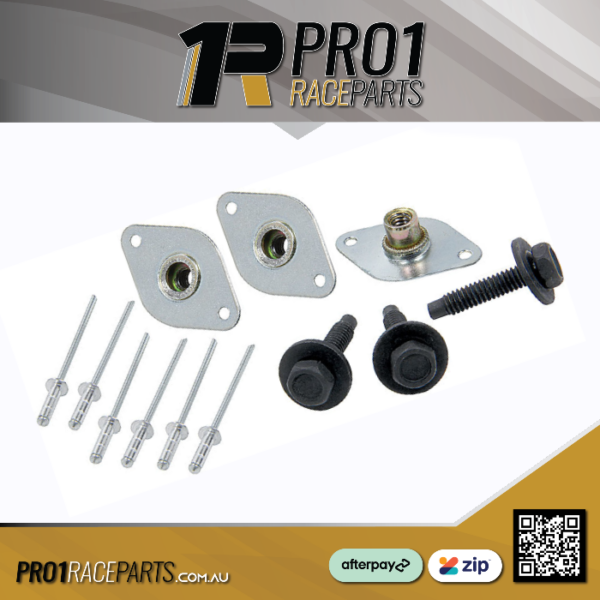 Allstar Beadlock Mud Cover Dzus Bolt Conversion Kit Bracket