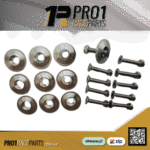 Pro1 Bumper Fender Bolts Speedway Silver