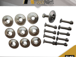 Pro1 Bumper Fender Bolts Speedway Silver
