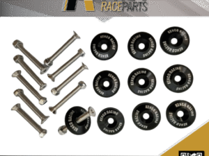 Pro1 Seat Bolts Oversize Head Bolt Speedway Black
