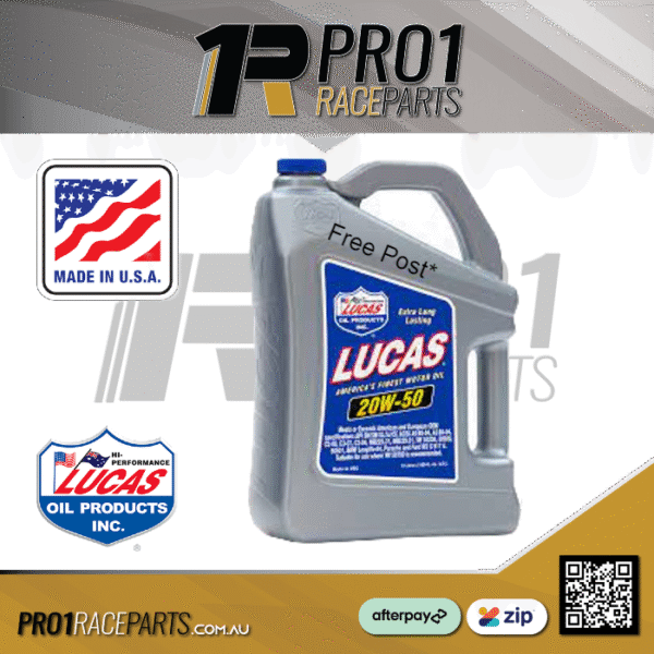 Pro1 Lucas Plus 20w50 Engine Oil 5 Litres Pro1 Lucas Plus 20w50 Engine Oil 5 Litres