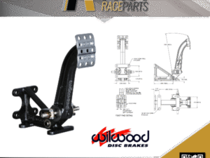 Pro1 Wilwood Floor Mount Single Brake Pedal