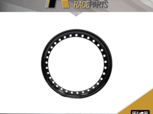 Aero 15in Steel Outer Beadlock Ring Black