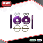 Kenco Bonnet Nut and Washer Set Purple