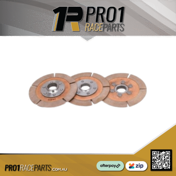 Quarter Master Clutch Plates Triple 7.25in 26 Spline Quarter Master Clutch Plates Triple 7.25in 26 Spline