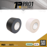 Racers Tape 3in x 180ft BLK-WHI