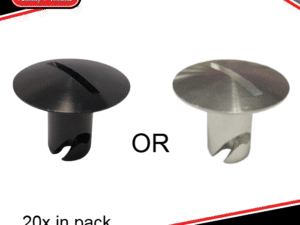 DZUS Quarter Turn - Oversized Head - 20 Pack - Both