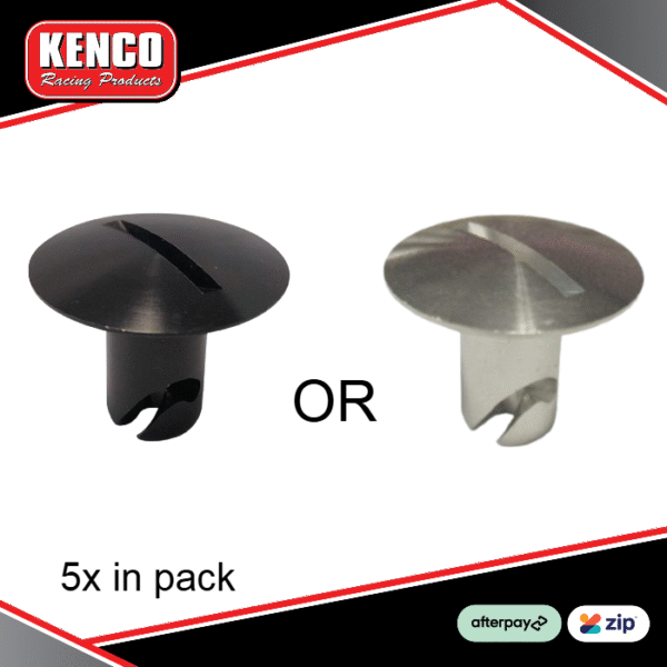 DZUS Quarter Turn - Oversized Head - 5 Pack - Both DZUS Quarter Turn - Oversized Head - 5 Pack - Both