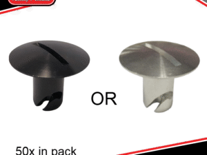 DZUS Quarter Turn - Oversized Head - 50 Pack - Both