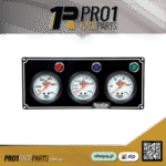 Quickcar Legend Gauge Panel - Black Plate - QRP61-6712