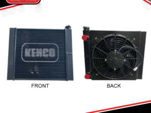 Kenco Modlite Double Pass Aluminium Radiator - BLACK