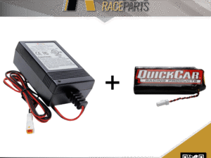 Quickcar Replacement Battery Pack and Charger Set