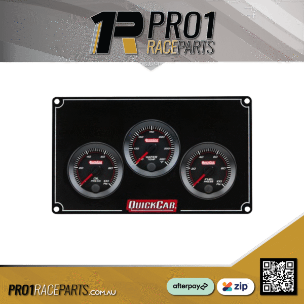 Quickcar Redline Gauge Panel - OP WT FP100