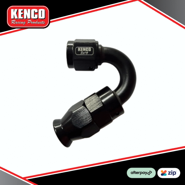 Kenco Racing 150 Degree Nylon PTFE Hose Type Fitting - Black Kenco Racing 150 Degree Nylon PTFE Hose Type Fitting - Black