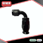 Kenco Racing 90 Degree Nylon PTFE Hose Type Fitting - Black