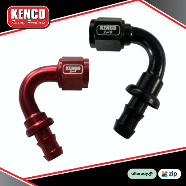 Kenco Racing AN 120 Degree Pushlock Fitting Kenco Racing AN 120 Degree Pushlock Fitting