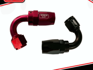 Kenco Racing AN6 120° Degree Screw-On Coupling Fitting | Red or Black | FREE POST*