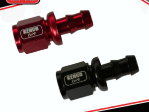 Kenco Racing AN10 Straight Push-Lock Fitting | Red or Black | FREE POST*