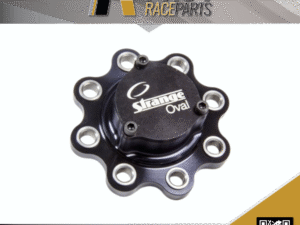 STRANGE OVAL Aluminium Drive Flange | 8-Bolt - 24 Spline