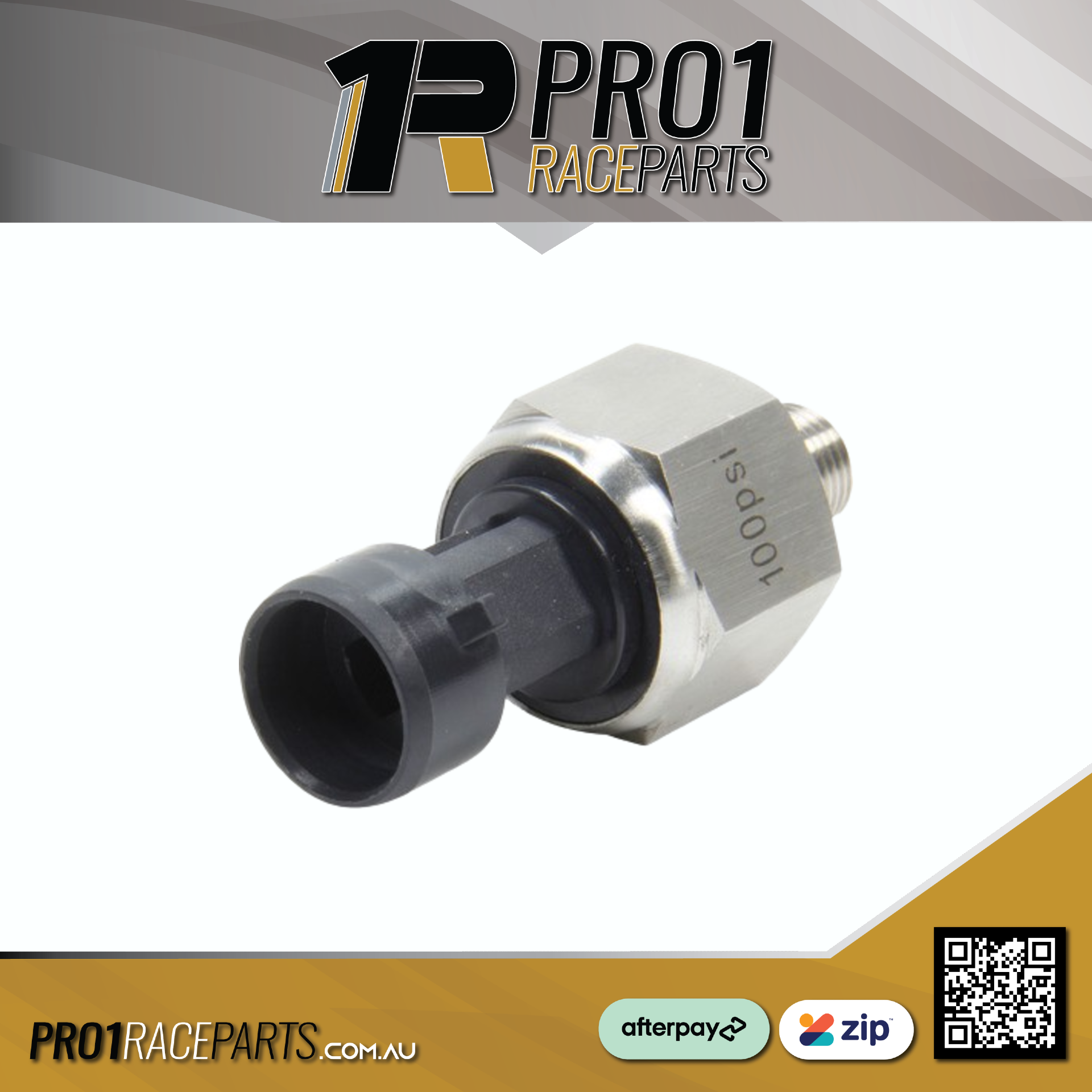 Quickcar Electric Pressure Sender 0-100PSI | QRP63-230 | FREE POST*