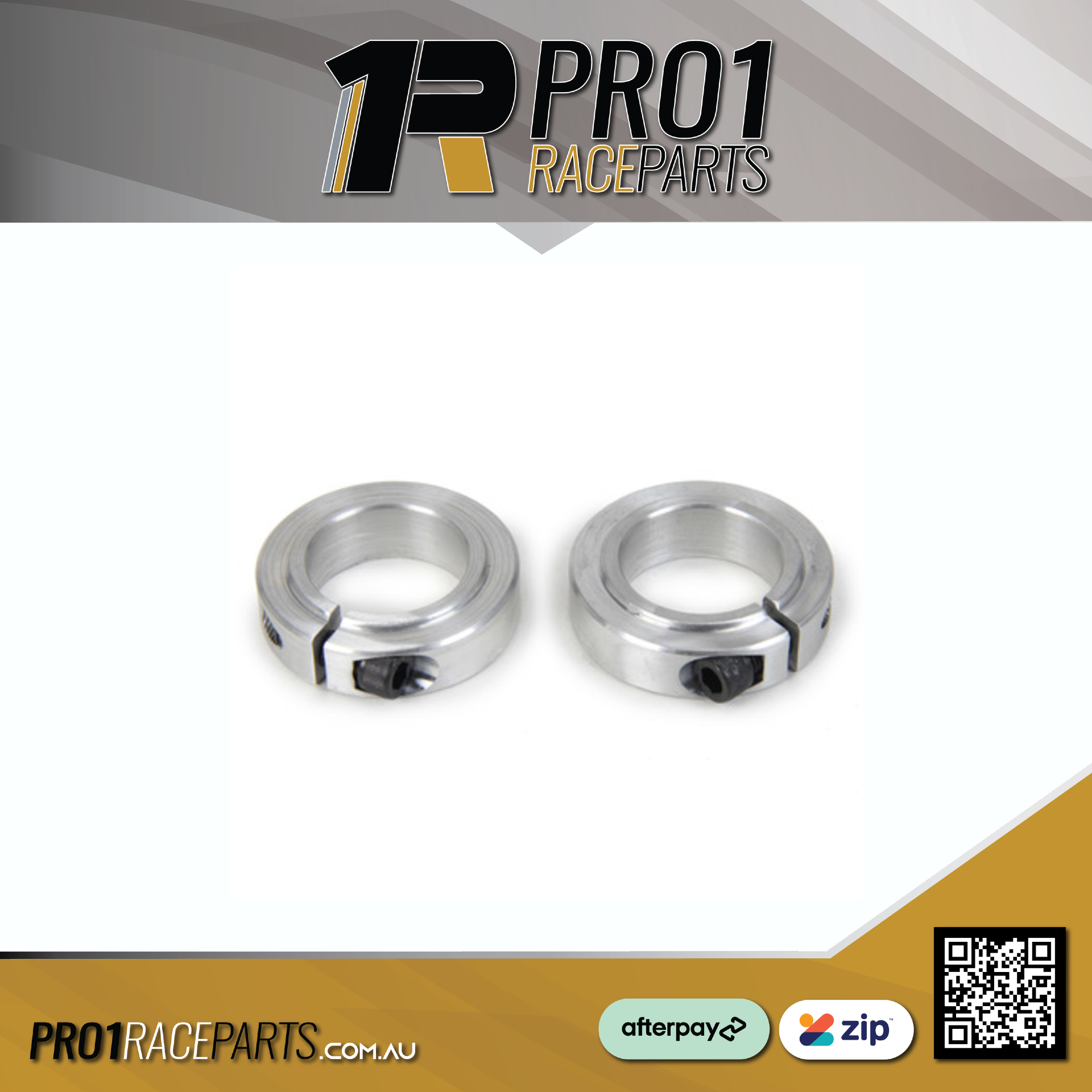 Sweet Clamp-On Shaft Collar | 1-1/8in | Pair | SWE405-10373 | FREE POST*