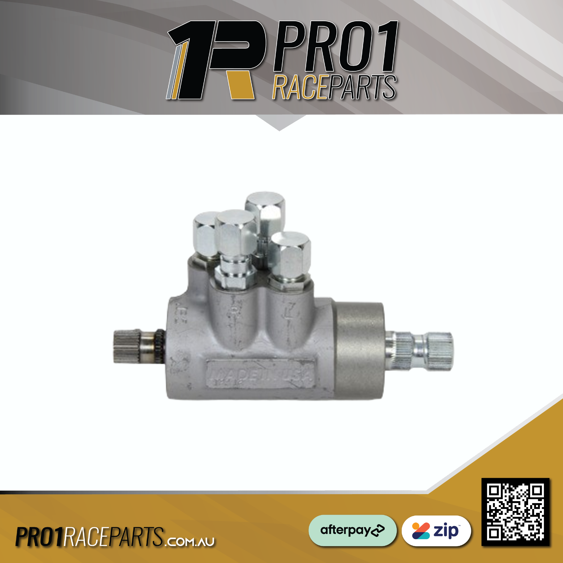 Sweet Lightweight Power Steering Servo | 0.185" Valve | FREE POST*